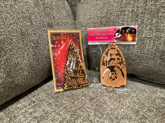 Olive Wood Ornaments
