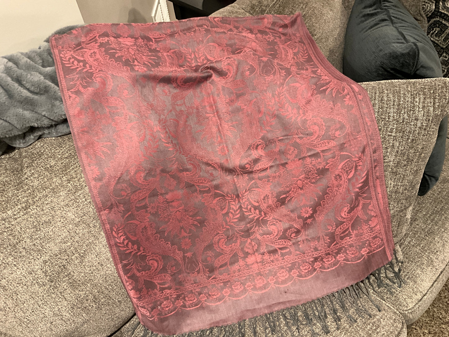 Pink Scarf